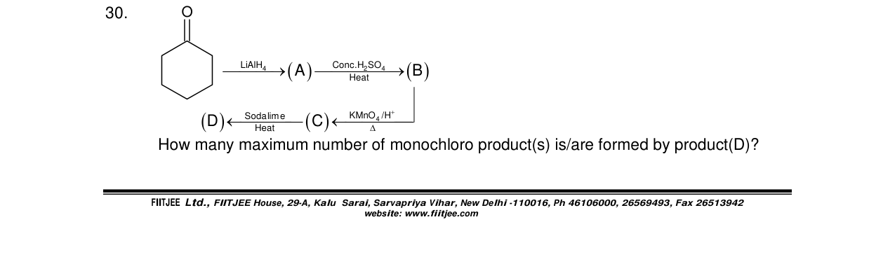 Chemistry diagram for: See image